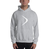 White Logo Hoodie