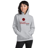 Karate Spirit First Technique Second Hoodie